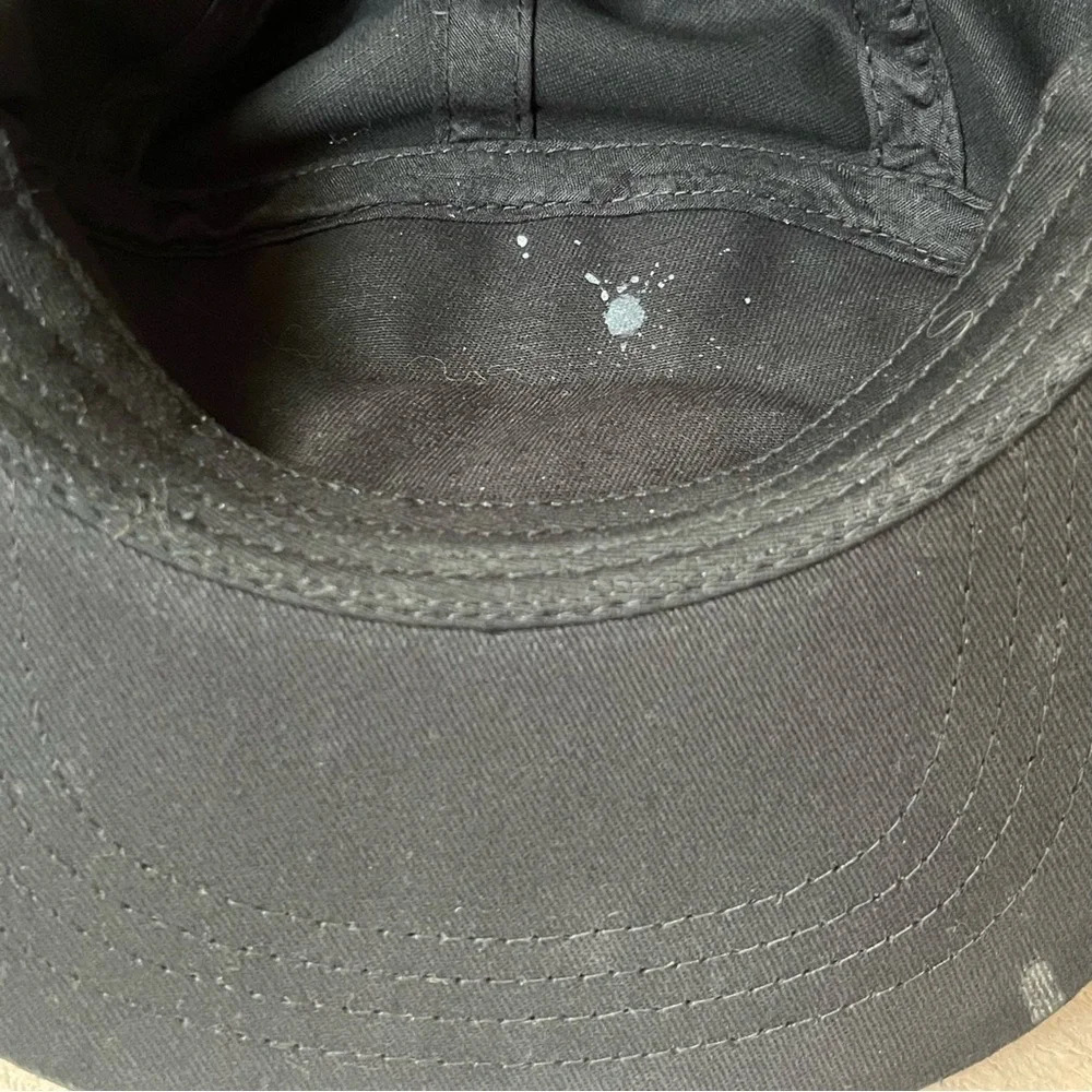 Obermeyer Black Flat Bill Hat w/Ear Flaps x Crooked Stave Cotton Small/Medium - Picture 8 of 10